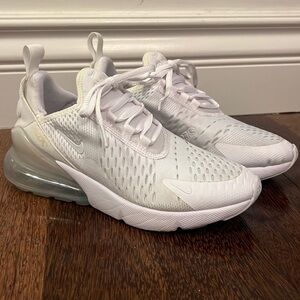 Youth size 4.5 White Nike Air